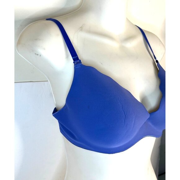 Womens B. Temptd Blue T-Shirt Bra 32D - Picture 2 of 8